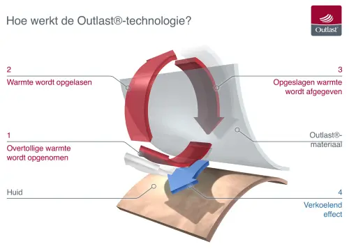 Hoofdkussen Coco | 100% natuurrubber | Outlast Cooling - Hoofdkussens - Contourbedden
