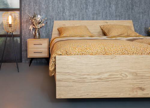 Ledikant Randy "Rustiek" Tweepersoons deelbaar - Seniorenledikanten - Contourbedden