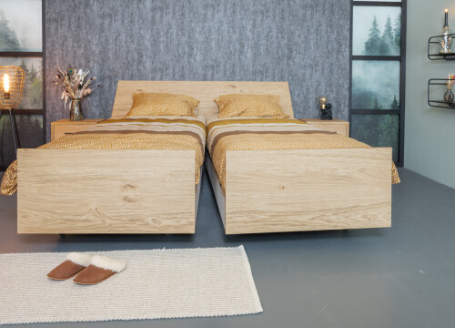 Ledikant Randy "Rustiek" Tweepersoons deelbaar - Seniorenledikanten - Contourbedden