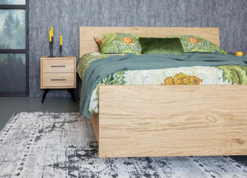 Ledikant Rhodé "Rustiek" Tweepersoons deelbaar - Seniorenledikanten - Contourbedden