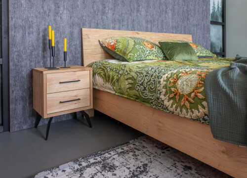 Ledikant Rhodé "Rustiek" Tweepersoons deelbaar - Seniorenledikanten - Contourbedden