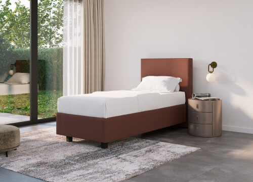 Boxspring Terra Eenpersoons Vlak - Boxsprings - Contourbedden