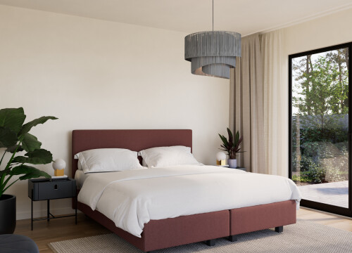 Boxspring Forma Tweepersoons 160x200 Vlak - Boxsprings - Contourbedden