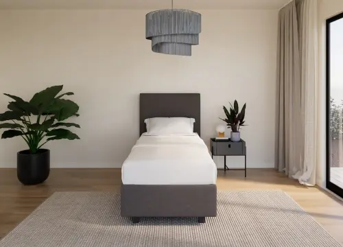 Boxspring Ohio Eenpersoons Vlak - Boxsprings - Contourbedden