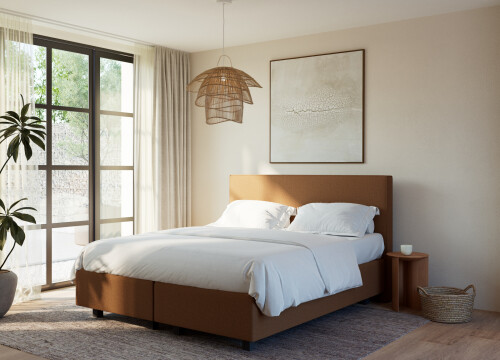 Boxspring Square Tweepersoons Vlak - Boxsprings - Contourbedden