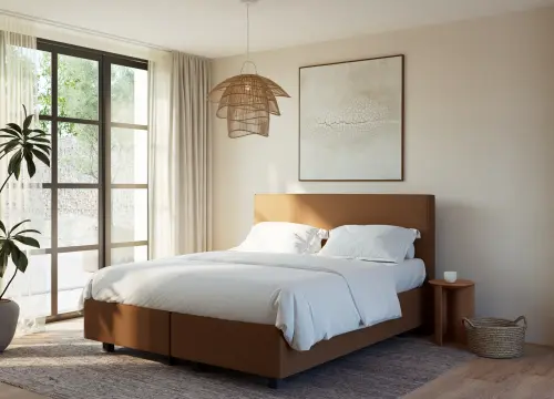Boxspring Square Tweepersoons Vlak - Boxsprings - Contourbedden