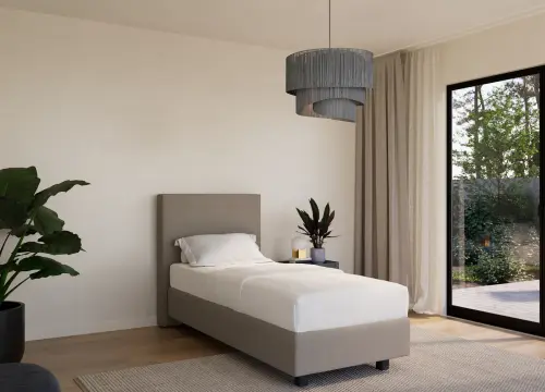 Boxspring Terra Eenpersoons Vlak - Boxsprings - Contourbedden
