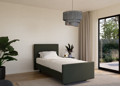 Boxspring Forma Twijfelaar 120x200  Vlak - Boxsprings - Contourbedden