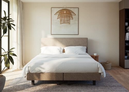 Boxspring Figura tweepersoons vlak - Boxsprings - Contourbedden
