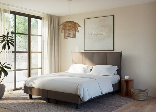 Boxspring Planum Verticaal tweepersoons vlak - Boxsprings - Contourbedden