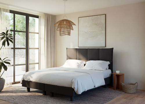 Boxspring Quadro een- en tweepersoons vlak - Boxsprings - Contourbedden