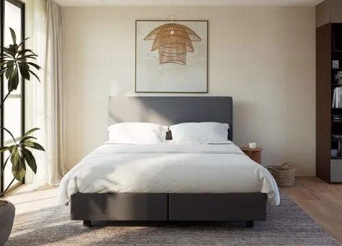 Boxspring Ohio Tweepersoons Vlak - Boxsprings - Contourbedden