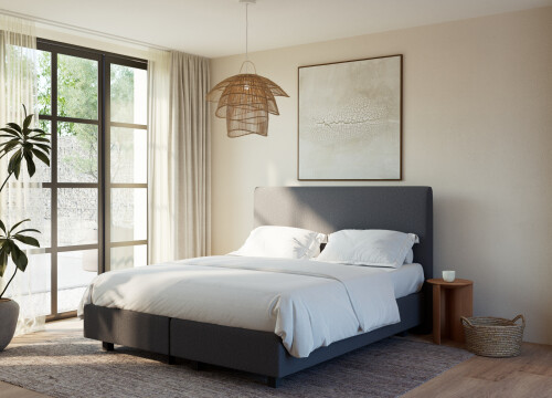 Boxspring Ohio Tweepersoons Vlak - Boxsprings - Contourbedden