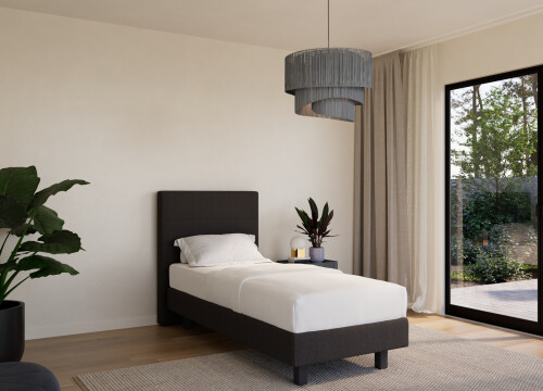 Boxspring XL- Line Eenpersoons Vlak - Boxsprings - Contourbedden