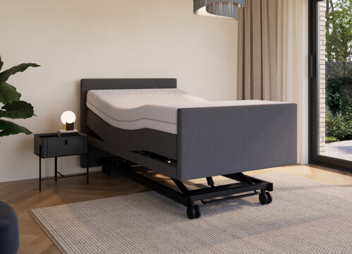 Boxspring Forma Twijfelaar 120x200 Elektrisch Hoog laag - Seniorenboxsprings - Contourbedden