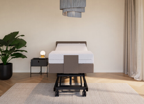 Boxspring Forma Eenpersoons 90x200 Elektrisch Hoog laag - Seniorenboxsprings - Contourbedden