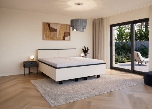 Ledikant Naud Tweepersoons deelbaar - Seniorenbedden - Contourbedden