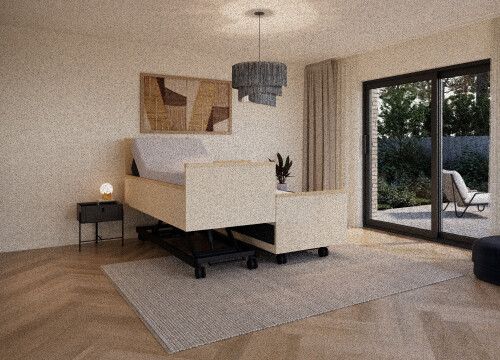 Ledikant Naud Tweepersoons deelbaar - Seniorenbedden - Contourbedden