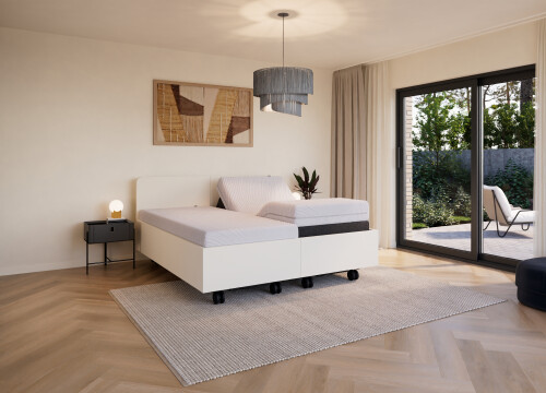 Ledikant Levi tweepersoons deelbaar - Seniorenbedden - Contourbedden