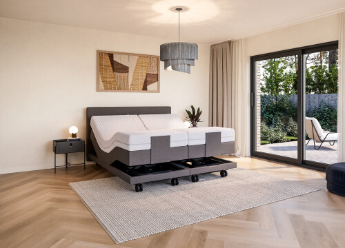 Boxspring Forma Tweepersoons 180x200 Elektrisch verstelbaar - Boxsprings - Contourbedden