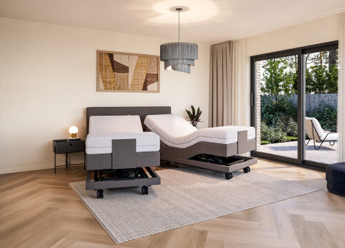 Boxspring Angle Tweepersoons Elektrisch verstelbaar - Boxsprings - Contourbedden