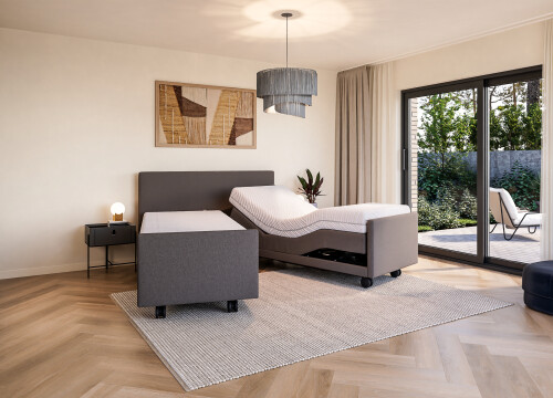 Boxspring Angle Tweepersoons Elektrisch verstelbaar - Boxsprings - Contourbedden