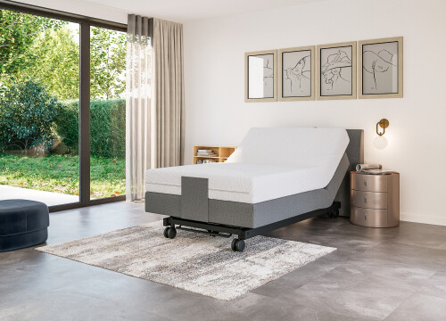 Boxspring Angle Eenpersoons Elektrisch verstelbaar - Boxsprings - Contourbedden