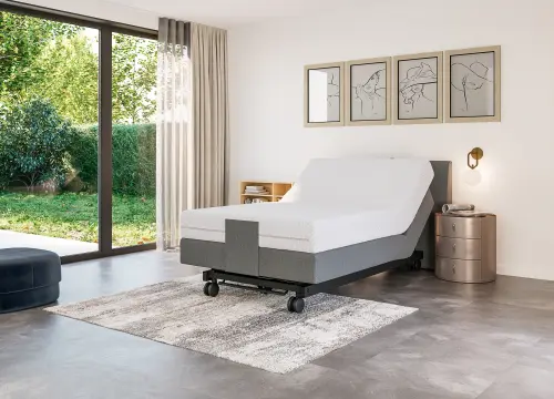 Boxspring Angle Eenpersoons Elektrisch verstelbaar - Boxsprings - Contourbedden