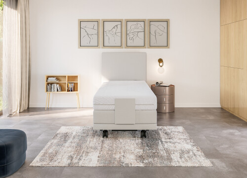 Boxspring Figura eenpersoons Elektrisch Hoog-laag - Seniorenboxsprings - Contourbedden