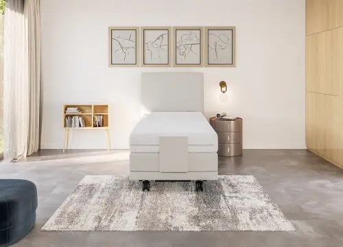 Boxspring Figura eenpersoons Elektrisch Hoog-laag - Seniorenboxsprings - Contourbedden