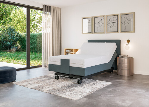 Boxspring Forma Twijfelaar 120x200 Elektrisch verstelbaar - Boxsprings - Contourbedden