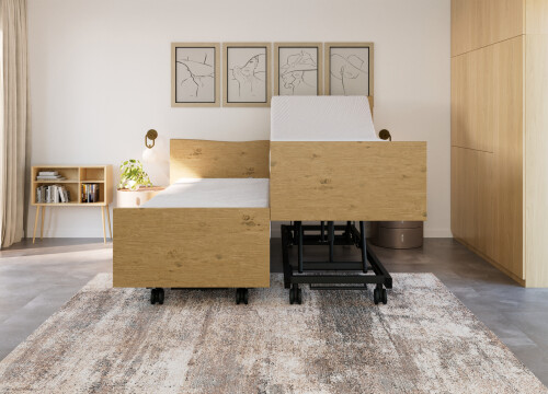 Ledikant Lenn Tweepersoons deelbaar - Seniorenbedden - Contourbedden