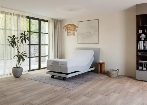 Boxspring Forma Eenpersoons 90x200 Elektrisch Hoog laag + Anti- Trendelenburg - Seniorenboxsprings - Contourbedden