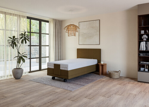 Boxspring Forma Extra breed 100x200 Elektrisch Hoog laag + Anti- Trendelenburg - Seniorenboxsprings - Contourbedden