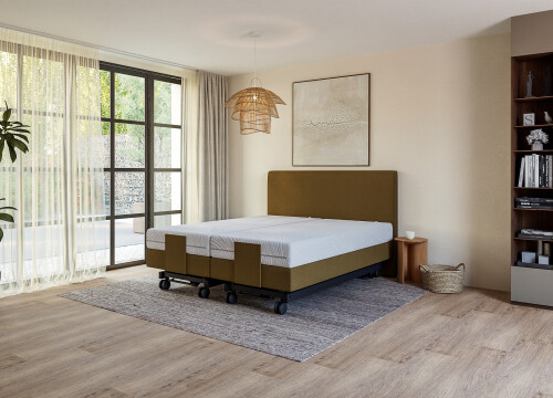 Boxspring Ohio één en tweepersoons elektrisch verstelbaar - Boxsprings - Contourbedden