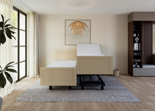 Ledikant Sam Tweepersoons deelbaar - Seniorenbedden - Contourbedden