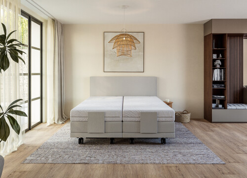 Boxspring Forma Tweepersoons 180x200 Elektrisch Hoog laag - Seniorenboxsprings - Contourbedden