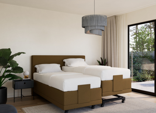Hoog laag-boxspring