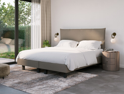 Boxspring Planum Horizontaal tweepersoons vlak - Assortiment - Contourbedden