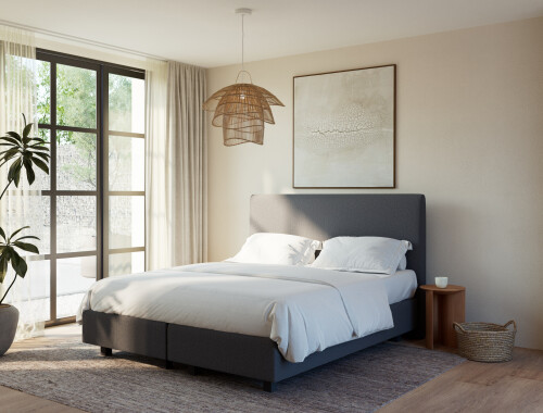 Boxspring Ohio Tweepersoons Vlak - Assortiment - Contourbedden