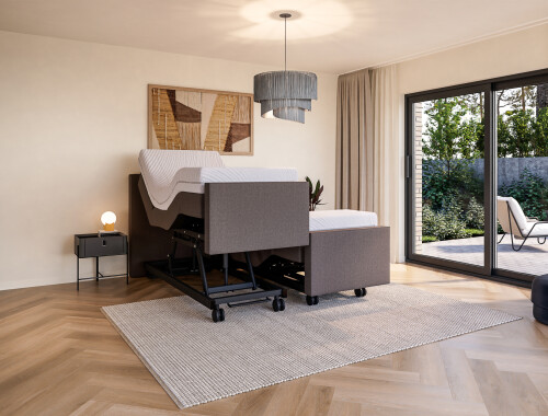 Boxspring Forma Tweepersoons 180x200 Elektrisch Hoog laag - Assortiment - Contourbedden